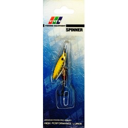 Рибальська блешня, обертова, EOS S0005В, вага 4г, колір GS461029